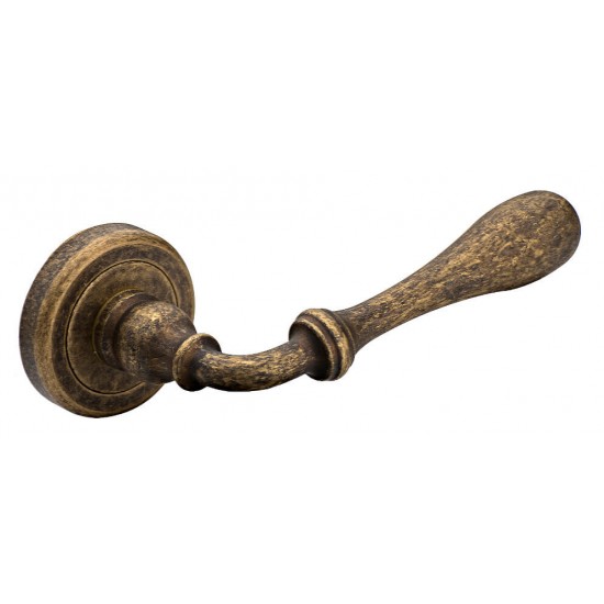 Πόμολο Πόρτας Χειρολαβή Με Ροζέτα Κ370 Αντικέ