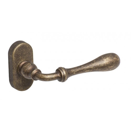 Πόμολο Πόρτας Χειρολαβή Με Ροζέτα Κ370-08 Αντικέ