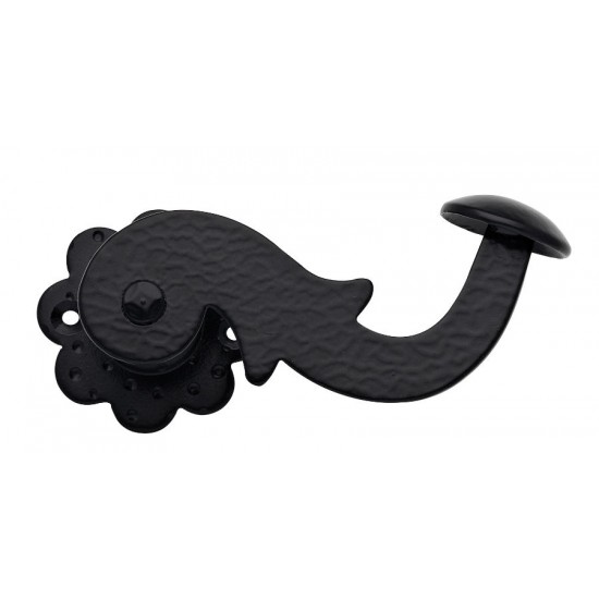 Πόμολο πόρτας χειρολαβή με ροζέτα 143 Μαύρο