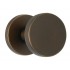 Πόμολο πόρτας με ροζέτα και περιστρεφόμενη χειρολαβή 2241 Μπρονζέ Ματ