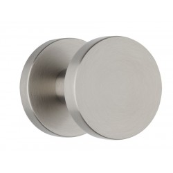 Πόμολο πόρτας με ροζέτα και περιστρεφόμενη χειρολαβή 2241 Νίκελ Ματ