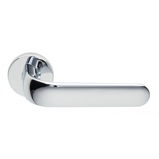 Πόμολο πόρτας χειρολαβή με ροζέτα 2311 Χρώμιο