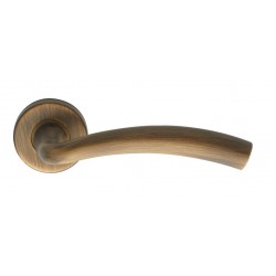 Πόμολο πόρτας χειρολαβή με ροζέτα 306 Μπρονζέ