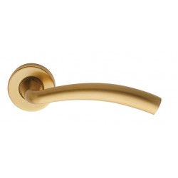 Πόμολο πόρτας χειρολαβή με ροζέτα 306 Όρο ματ