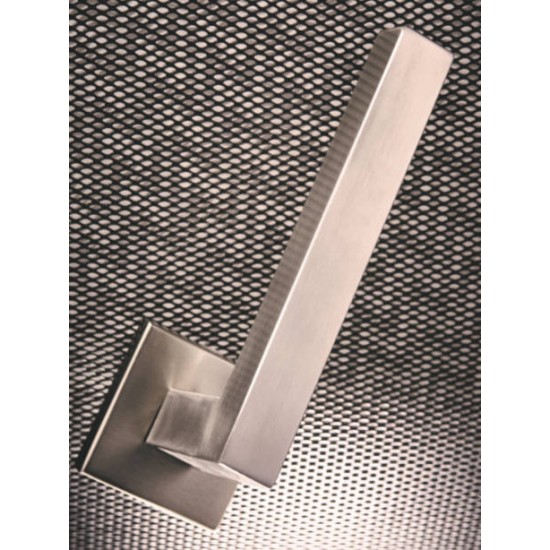 Πόμολο πόρτας χειρολαβή με ροζέτα 2236 Ανοξείδωτο Ματ