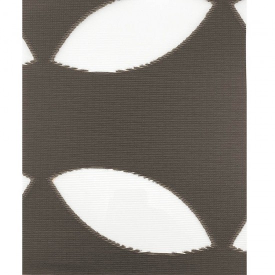 Ρολοκουρτίνα Διπλή 3D Enigma Chocolate Brown - Καφέ Σκούρο