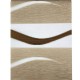 Ρολοκουρτίνα Διπλή 3D Surf Moca - Μπεζ / Καφέ
