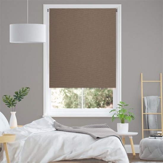 Ρολοκουρτίνα Ολικής Συσκότισης Καφέ 2004