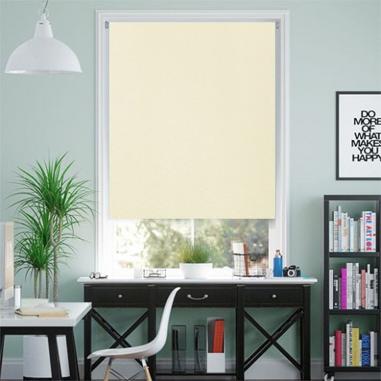 Ρολοκουρτίνα Ολικής Συσκότισης Άφλεκτη Εκρού FR 2102