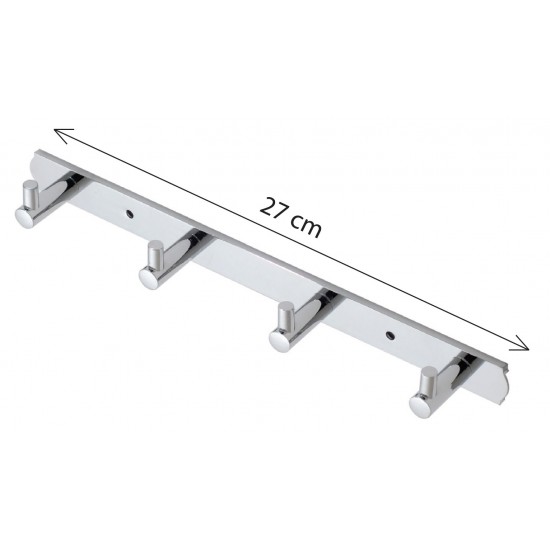 Κρεμάστρα τοίχου Κ21063/4 Νίκελ