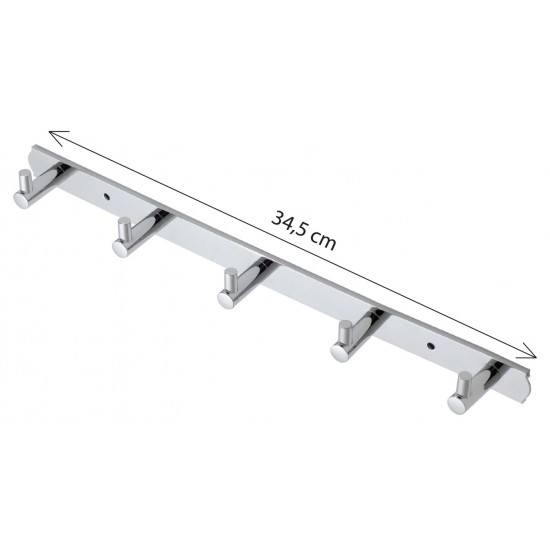 Κρεμάστρα τοίχου Κ21063/5 Νίκελ