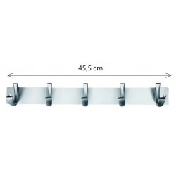 Κρεμάστρα τοίχου K31063/5 Νίκελ ματ