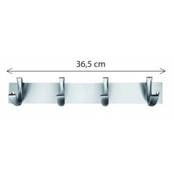 Κρεμάστρα τοίχου K31063/4 Νίκελ ματ