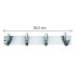 Κρεμάστρα τοίχου K31063/4 Νίκελ ματ