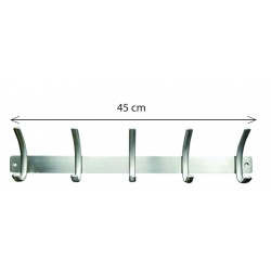 Κρεμάστρα τοίχου S1003/5 Νίκελ ματ