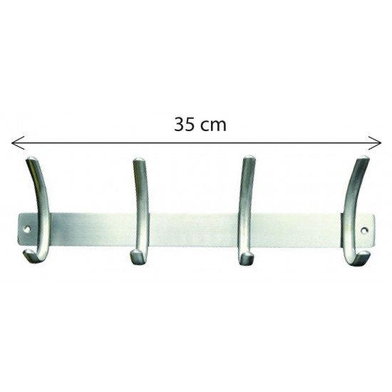 Κρεμάστρα τοίχου S1003/4 Νίκελ ματ