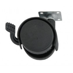 Ρόδα επίπλων με φρένο G027