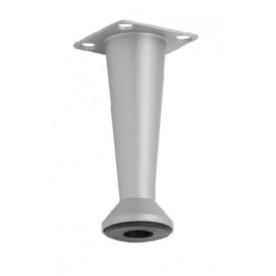Πόδι επίπλων με κωνικό σχήμα Α141 Νίκελ ματ