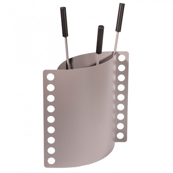 Σετ εργαλείων Τζακιού με κουβά Ορλάντο 500 Viometal Ασημί Περλέ Σετ εργαλείων Τζακιού με κουβά Ορλάντο 500 Viometal Ασημί Περλέ