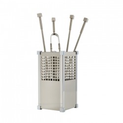 Εργαλεία με Κουβά Zogometal K25-1220 σε χρώμα Νίκελ Ματ-Χρώμιο