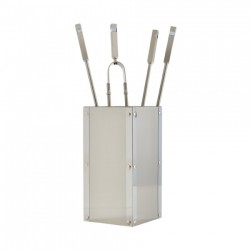 Εργαλεία με Κουβά Zogometal K26-1225 σε χρώμα Νίκελ Ματ-Χρώμιο