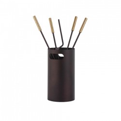 Εργαλεία με Κουβά Zogometal K32-1230 σε χρώμα Αντικέ Σκουριά - Όρο Ματ