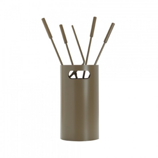 Εργαλεία με Κουβά Zogometal K32-1230 σε χρώμα Καφέ Ελιάς