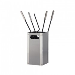 Εργαλεία με Κουβά Zogometal K34-1235 σε χρώμα Ανοξείδωτο Ματ