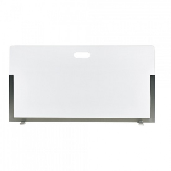 Γυάλινη Κάλυψη τζακιού 543 σε χρώμα Νίκελ Ματ Γυάλινη Κάλυψη τζακιού 543 σε χρώμα Νίκελ Ματ