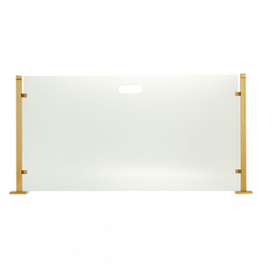 Γυάλινη Κάλυψη τζακιού 559 σε χρώμα Όρο Ματ Γυάλινη Κάλυψη τζακιού 559 σε χρώμα Όρο Ματ