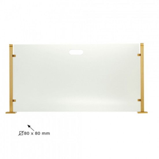 Γυάλινη Κάλυψη τζακιού 559 σε χρώμα Όρο Ματ Γυάλινη Κάλυψη τζακιού 559 σε χρώμα Όρο Ματ