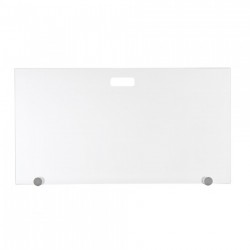 Γυάλινη Κάλυψη τζακιού 586 σε χρώμα Λευκό Πάγου Γυάλινη Κάλυψη τζακιού 586 σε χρώμα Λευκό Πάγου