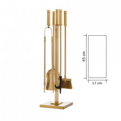 Σετ κρεμανταλάδες Zogometal 1215-Β07 σε Χρώμα Όρο Ματ
