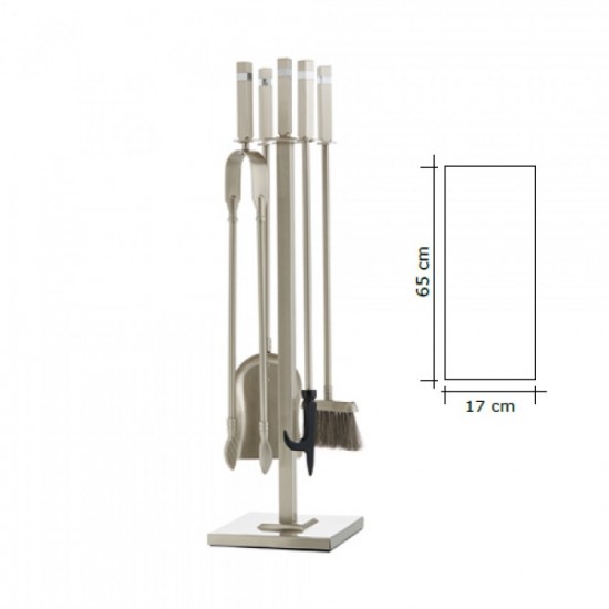 Σετ κρεμανταλάδες zogometal 1225-Β07 σε Νίκελ Ματ-Χρώμιο